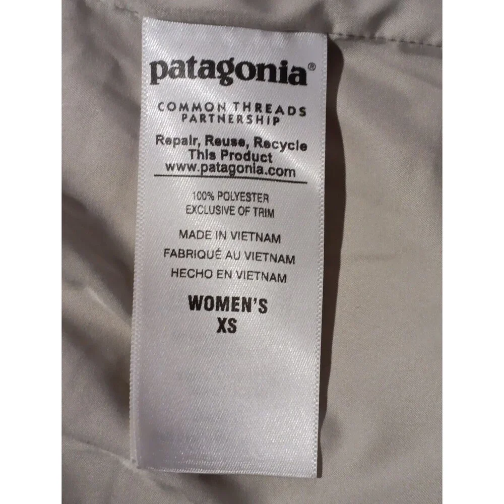 Patagonia Los Gatos Vest Sherpa Fleece Full Zip, Pockets Women's XS Outdoors - Picture 3 of 7